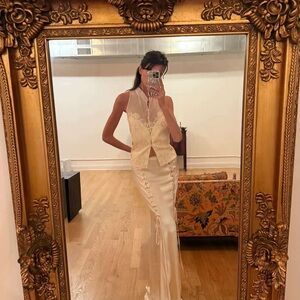 Valentino 2004 Skirt & Top Set